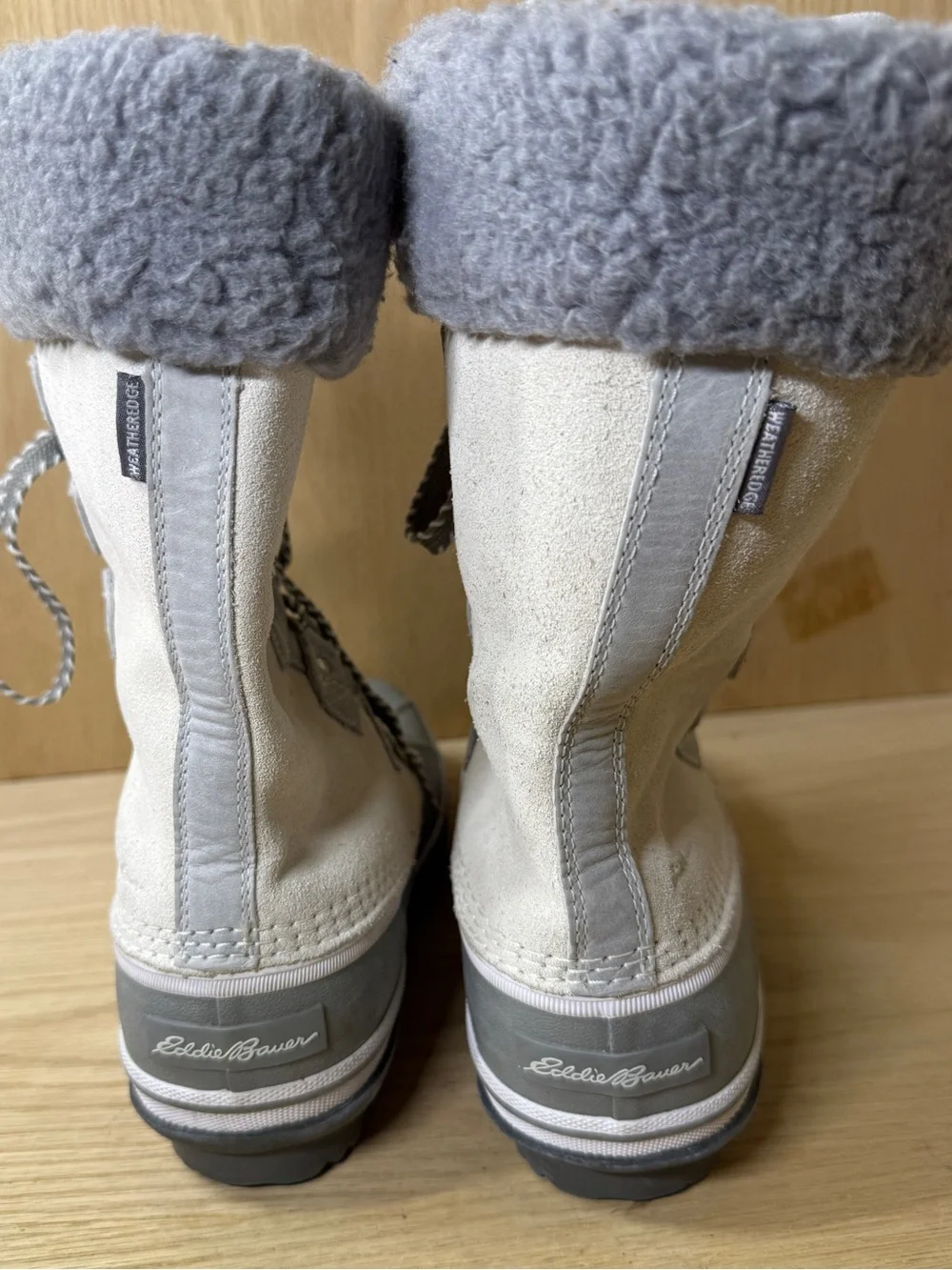 EDDIE BAUER HUNT PAC BOOT DELUXE 8 gray